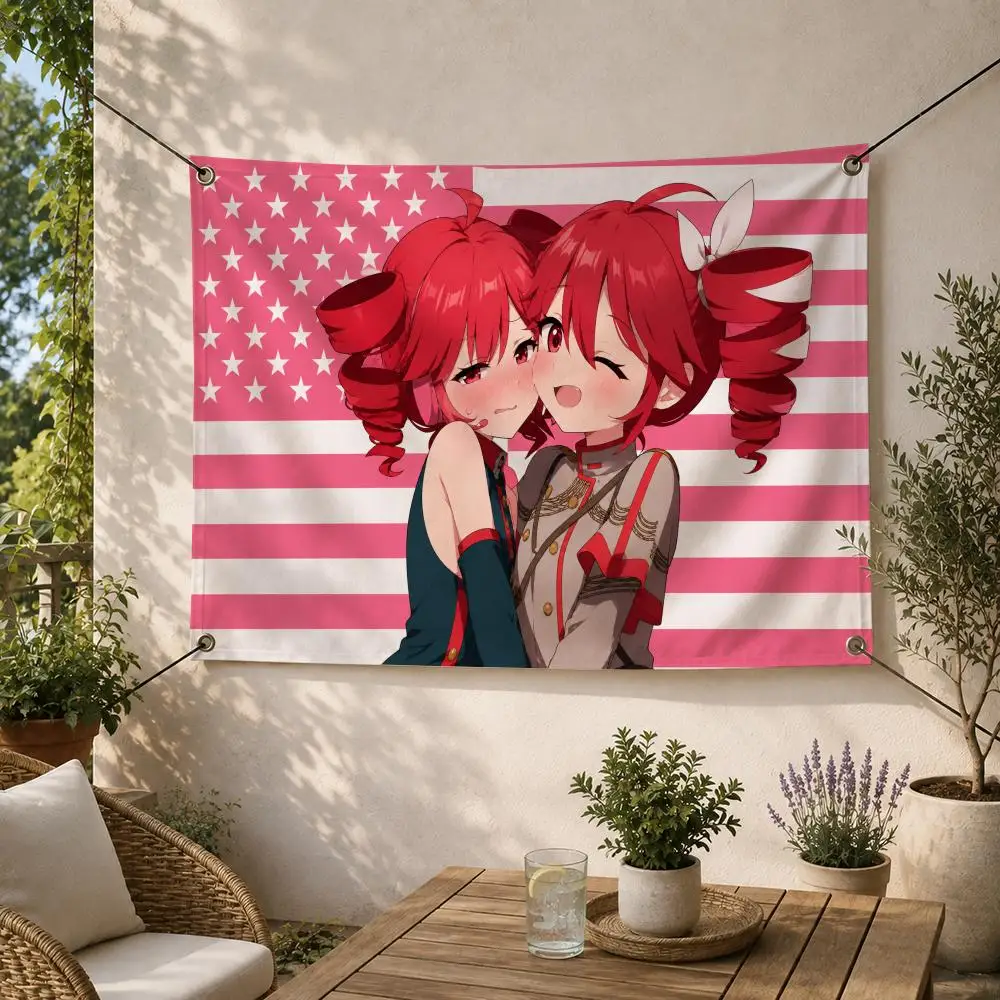 bandeira-decorativa-vocaloid-tetokasane-teto-para-jardim-quintal-acampamento-festa-e-decoracao-de-parede-em-casa