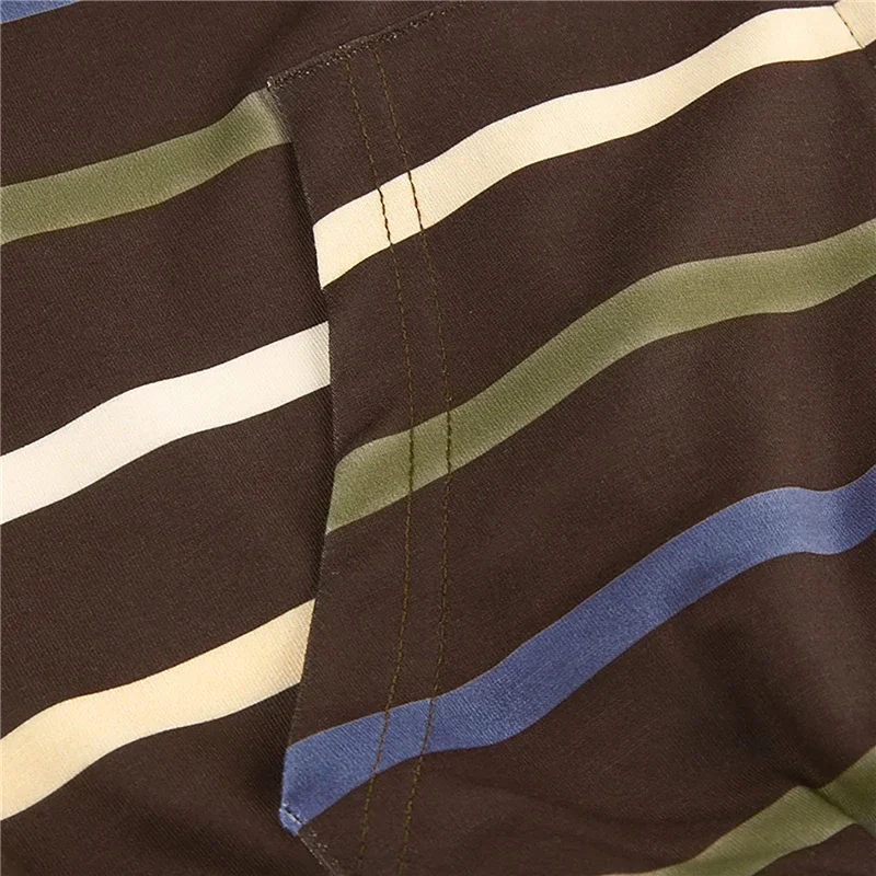 Aesthetic Sweatshirt Striped Long Sleeve Tops with Pockets Hoodie for Women Grunge Emo y2k Clothes Streetwear