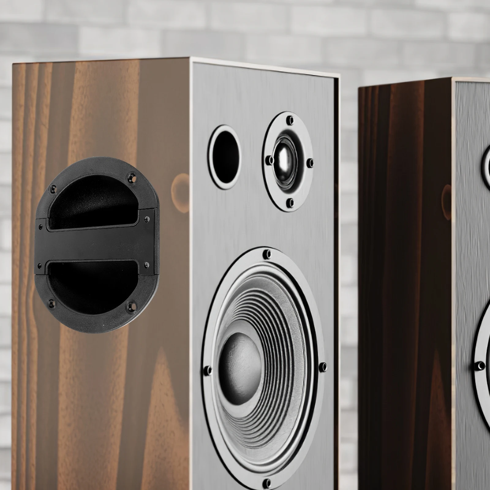 

Plastic Speaker Handle Recessed Handles for Cabinets Loudspeaker Accessories Replacement Audio Supplies Portable Guitar