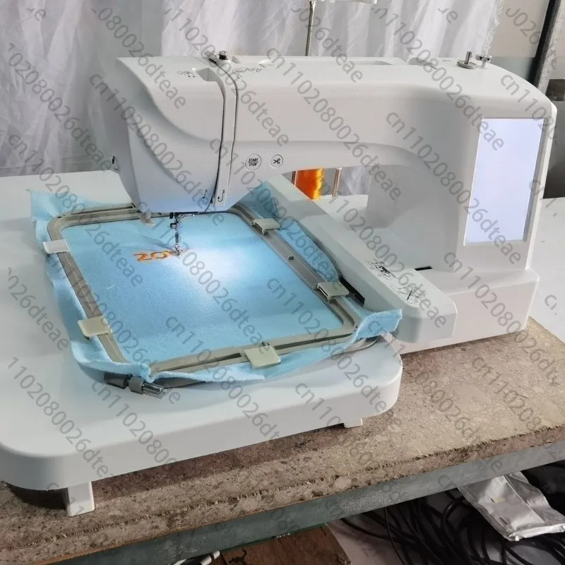 ZY1950TB Multi-Function Home Computerized Embroidery Machine: Compact Single-Needle Embroidery Machine