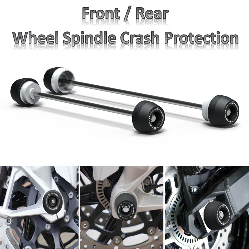 

Front Rear wheel Spindle Crash Protection For BMW S1000XR / Sport / Sport SE 2015-2016-2017-2018-2019