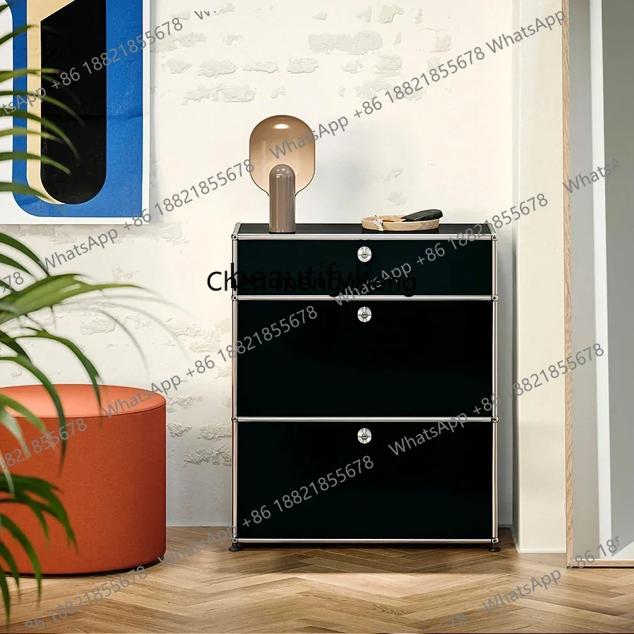 New arrive Medieval usm module cabinet modern simple chest cabinet locker living room bedroom storage