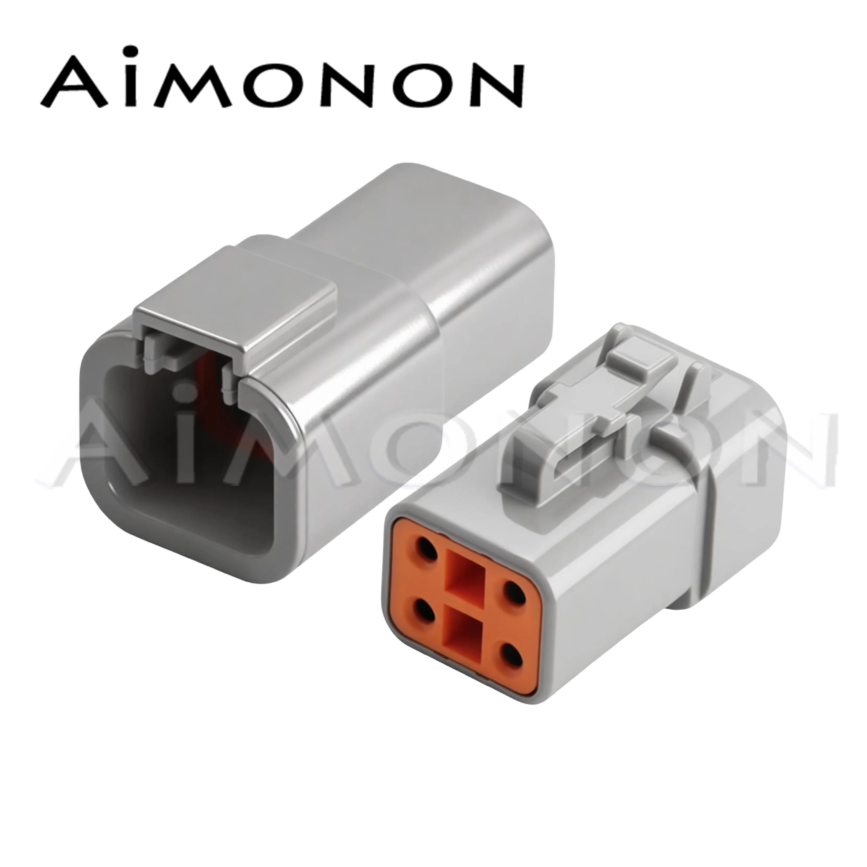 

1 Set DTP Series 4 Pin Male Female Automotive Waterproof Connector Plug DTP06-4S DTP04-4P For Cummins ECM Power Connector Module