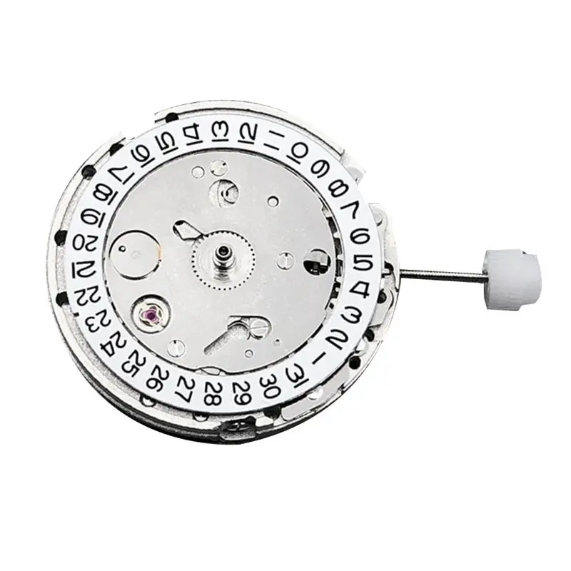 SCLS DG2813 Movement White Calendar Date Mechanical Automatic Movement Substitute Miyota 8215 821A Movement