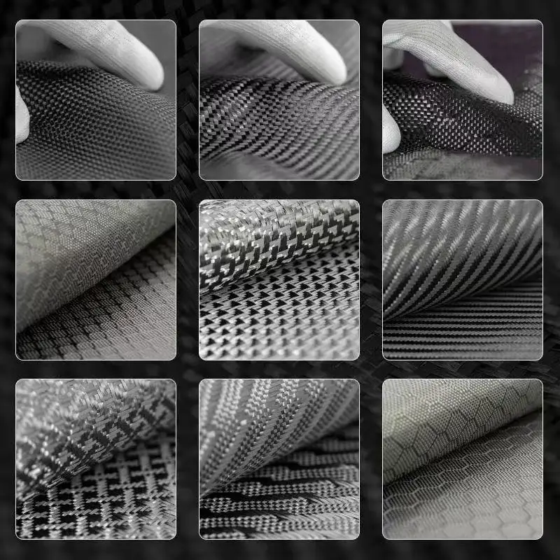 

3K 240g/m² Real Carbon Fiber Fabric 40 inches/100cm Wide Hexagonal Honeycomb Carbon Fiber Football Pattern 30cm/50cm Long