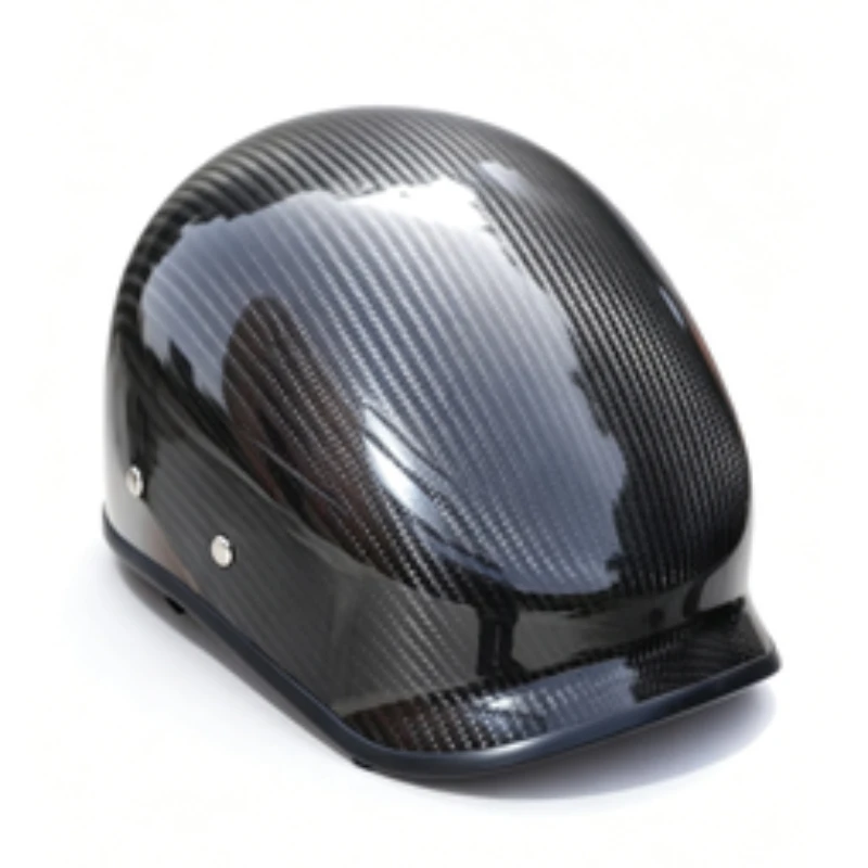 casque-de-moto-retro-allemand-vintage-en-fibre-de-carbone-3k-noir-brillant-style-allemand-homologue-ece-dot