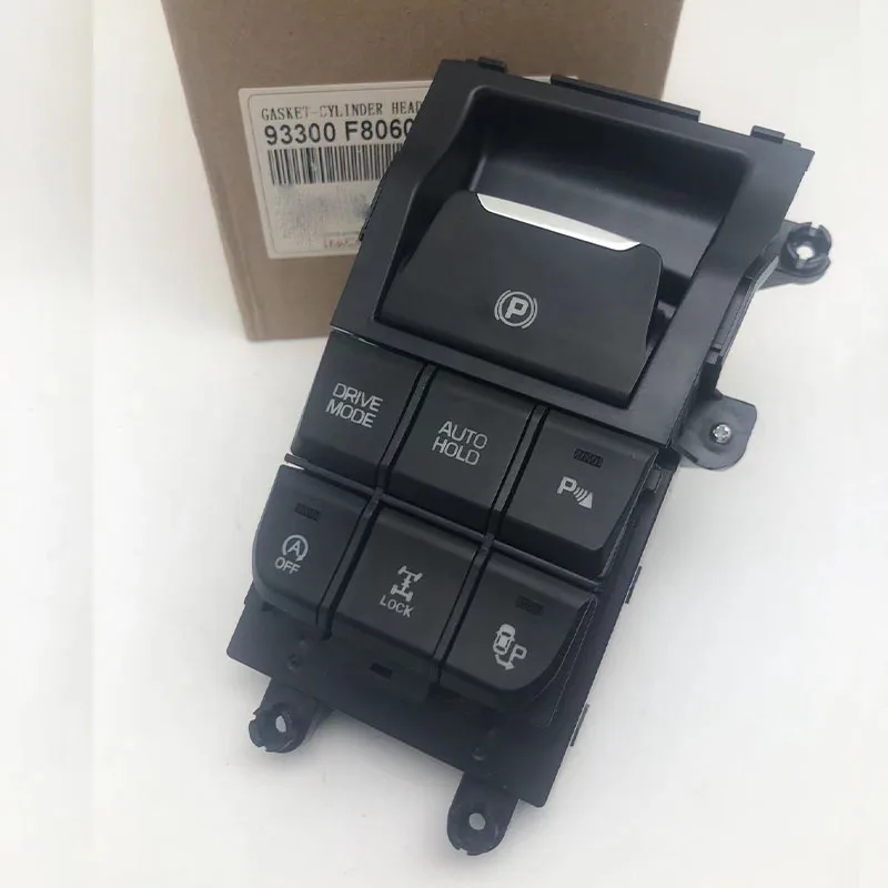 

NEW F93300-D3030 93300-F8060 For Hyundai Tucson Electronic Handbrake Switch Center Console Switch OEM 93300D3030 93300F8060