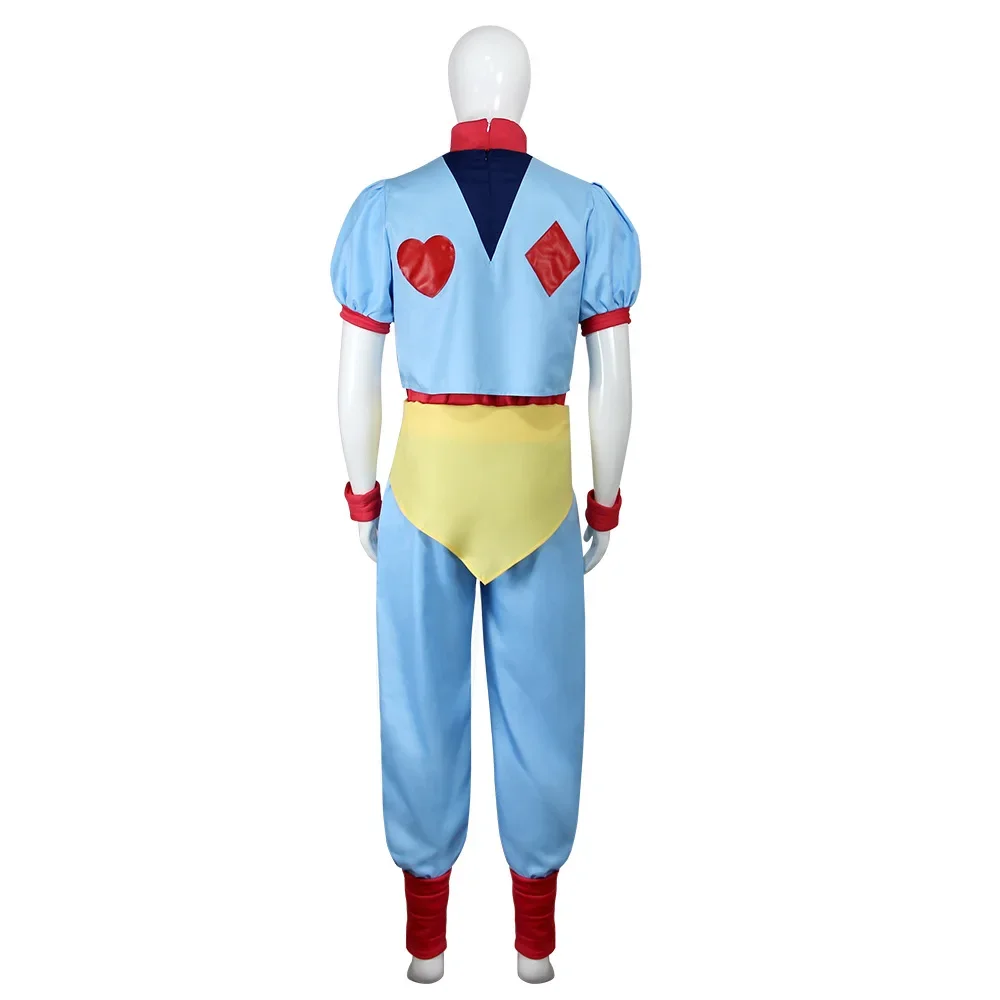 

Anime HUNTER X HUNTER Hisoka Cosplay Costume Full Set Suit Unisex Phantom Troupe Cos Uniform Halloween Cosplay Outfits