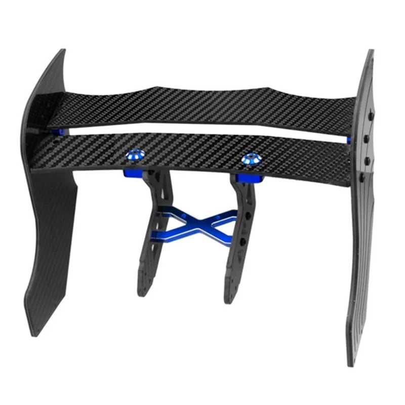 

XX-Carbon Fiber Diffuser Supports Rear Wing Support Frame For ARRMA F1 LIMITLESS 1/7 RC Car Upgrade Replacement Accessories Blue
