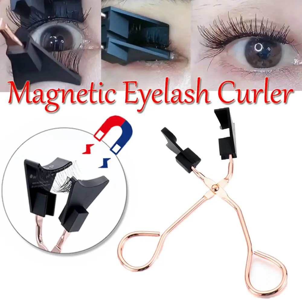 No Need Glue Easy to Apply Only 2 Seconds to Wear Magnetic Eyelash Curler Eyelash Clip Quantum Soft Magnetic False Eyelashes