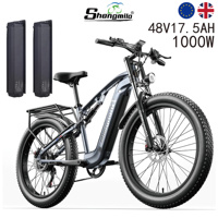 Shengmilo MX05 Electric Bicycle1000W Motor Hydraulic Disc Brake 26*3.0 Inch Fat Tire 48V 17.5AH Battery Mountain Electric Bike
