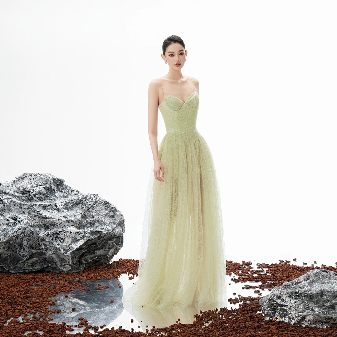 

Вечернее платье с вырезом в форме сердца, платье макси длиной до пола, летнее вечернее платье на тонких бретельках, винтажные кружевные платья от кутюр с пайетками