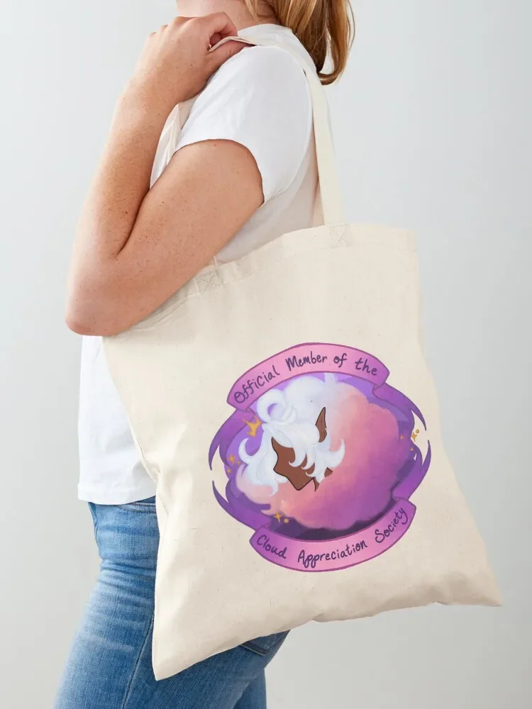 Official Cloud Appreciation Society Member Tote Bag hand bag free delivery bags Women bags