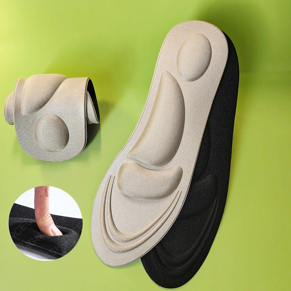 

2Pcs Memory Foam Orthopedic Insoles for Shoes FlatFoot Arch Support Insoles for Plantar Fascitis Foot Massage Breathab Shoe Pad