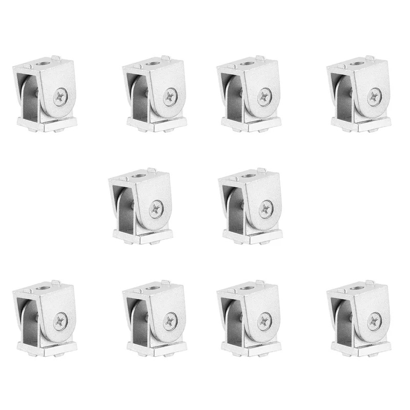 

ABAE-10 шт./лот, гибкий шарнирный соединитель из сплава для экструзионного алюминиевого профиля европейского стандарта 2020