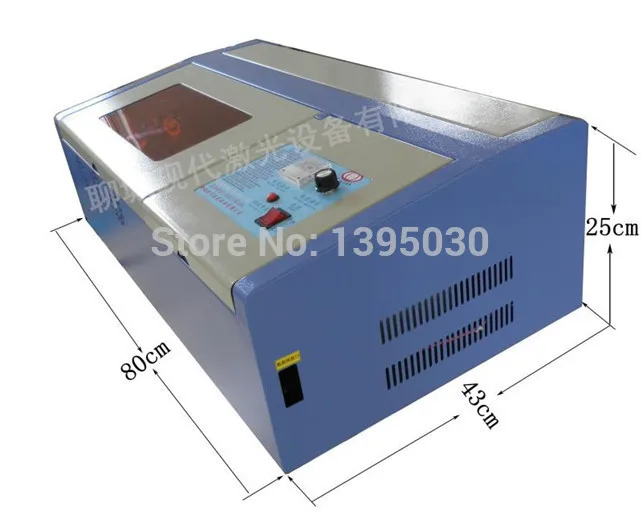 1PC CO2 40W Laser Engraving Cutting Machine Engraver With Go Up And Down Function