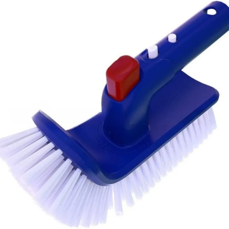 Cleaning Brush Rotating Brush Head Handheld Cleaner Swimming Pool Accessories