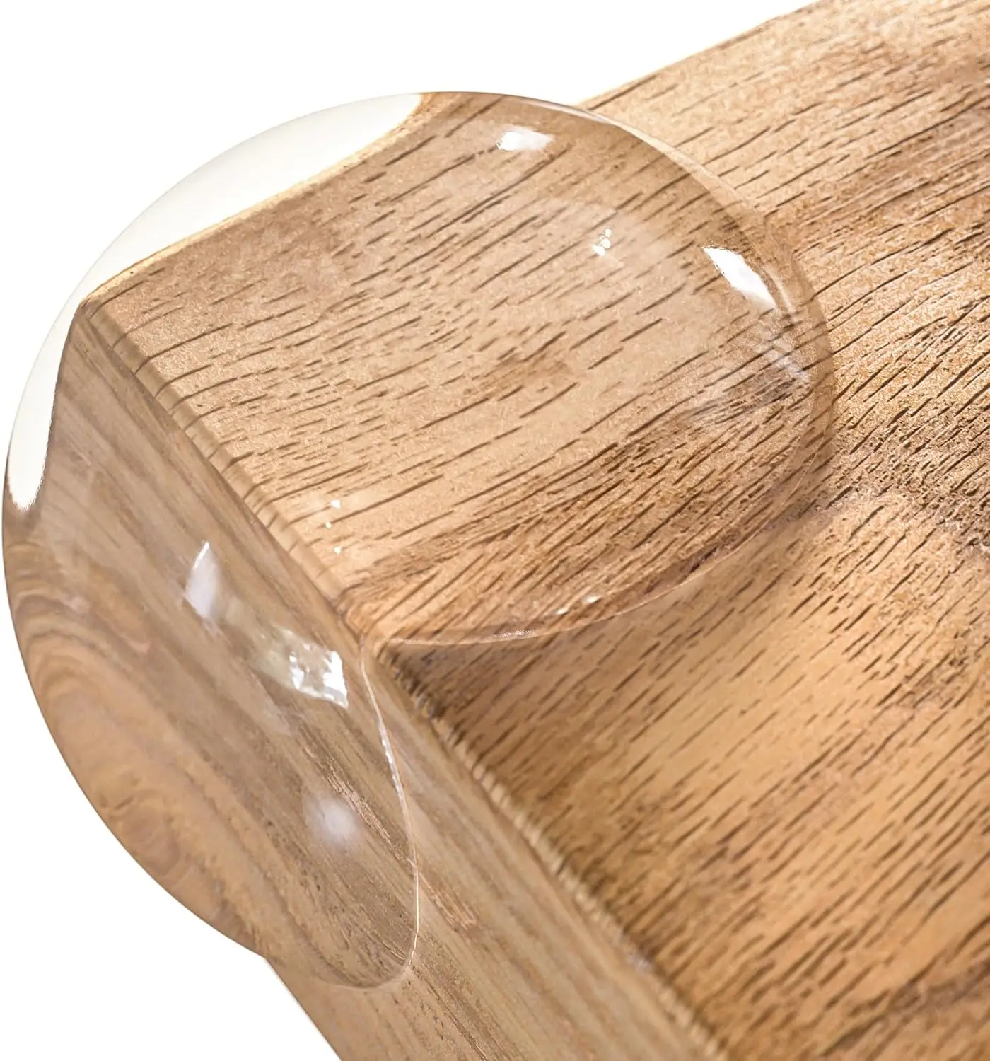 

Прозрачные защитные уголки — защитные бамперы для краев мебели, амортизирующие и легко снимаются (12 шт.)