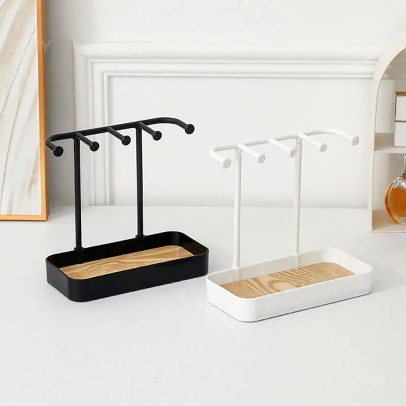 Storage Rack Beautiful Large Capacity Tidy Up Suspension Storage Display Anti-slip Household Zoning Jewelry Exposure Pallet