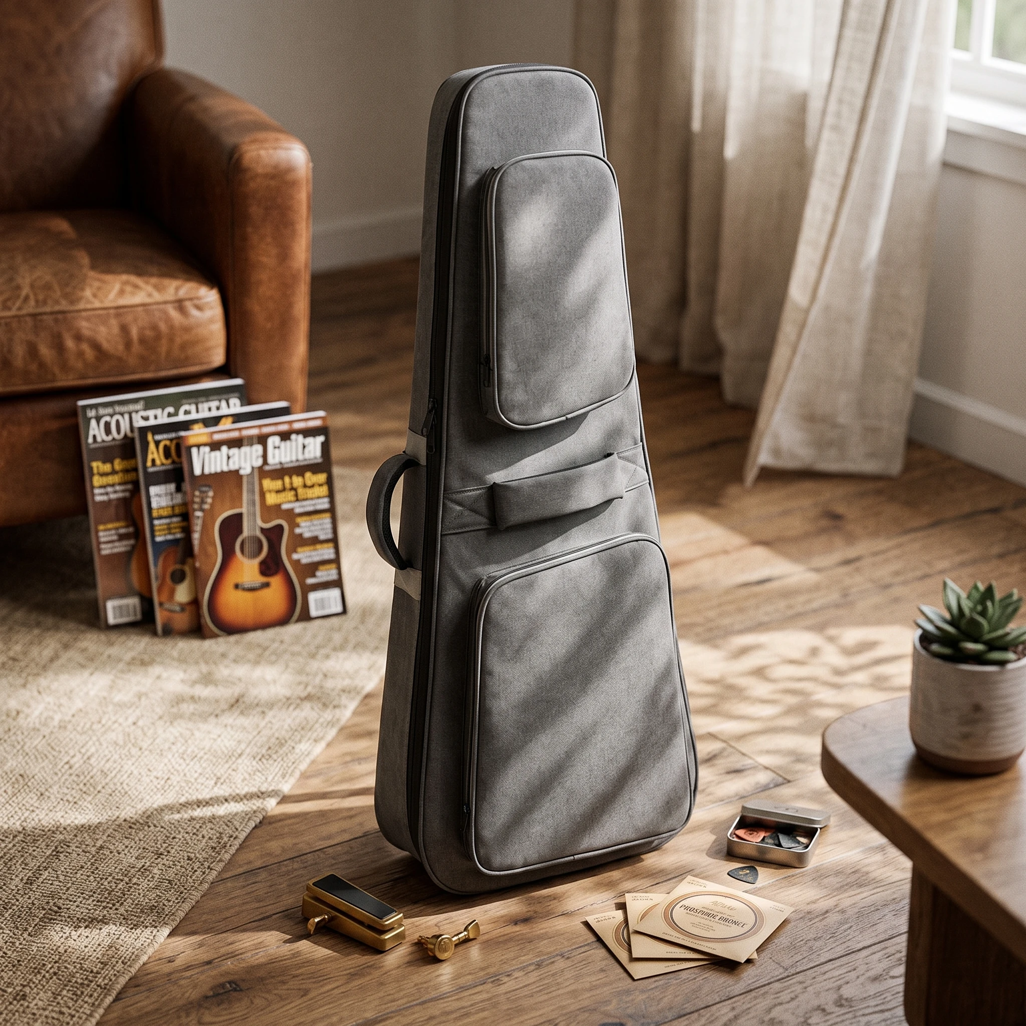 Case Guitar Gig Bag - Guitar Gig Bag with Pockets Shielded