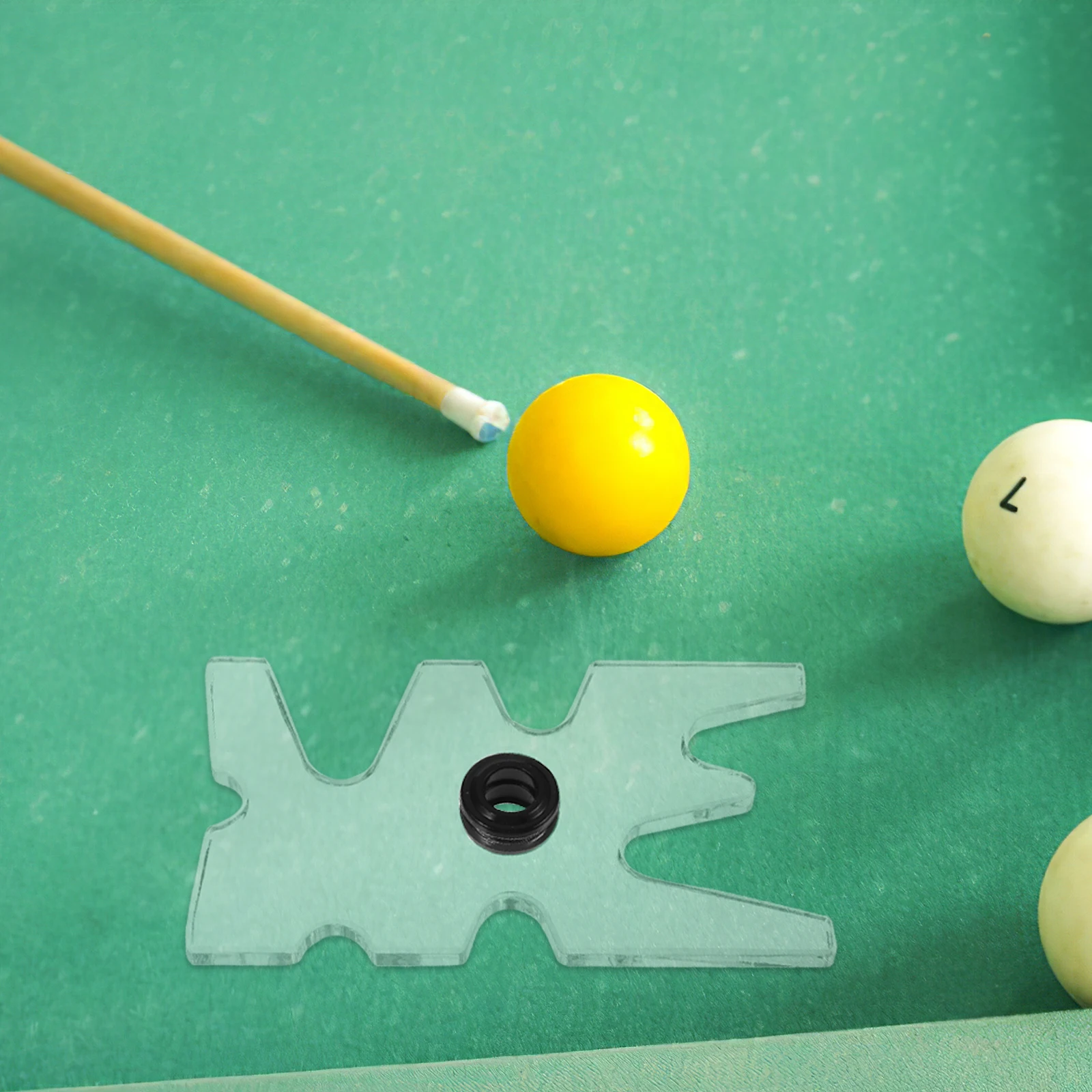 

Стойка для бильярда, держатели для киев, оборудование для мостов, аксессуары для бильярдного стола, акриловая подставка, многоугольная регулируемая, легкая, нет