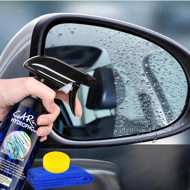 Autos Glas Anti-regen Wasser Spray Repellent Nano Beschichtung Hydrophobe Wasserdichte Mittel Öl Film Entfernen Auto Glas Film Mittel