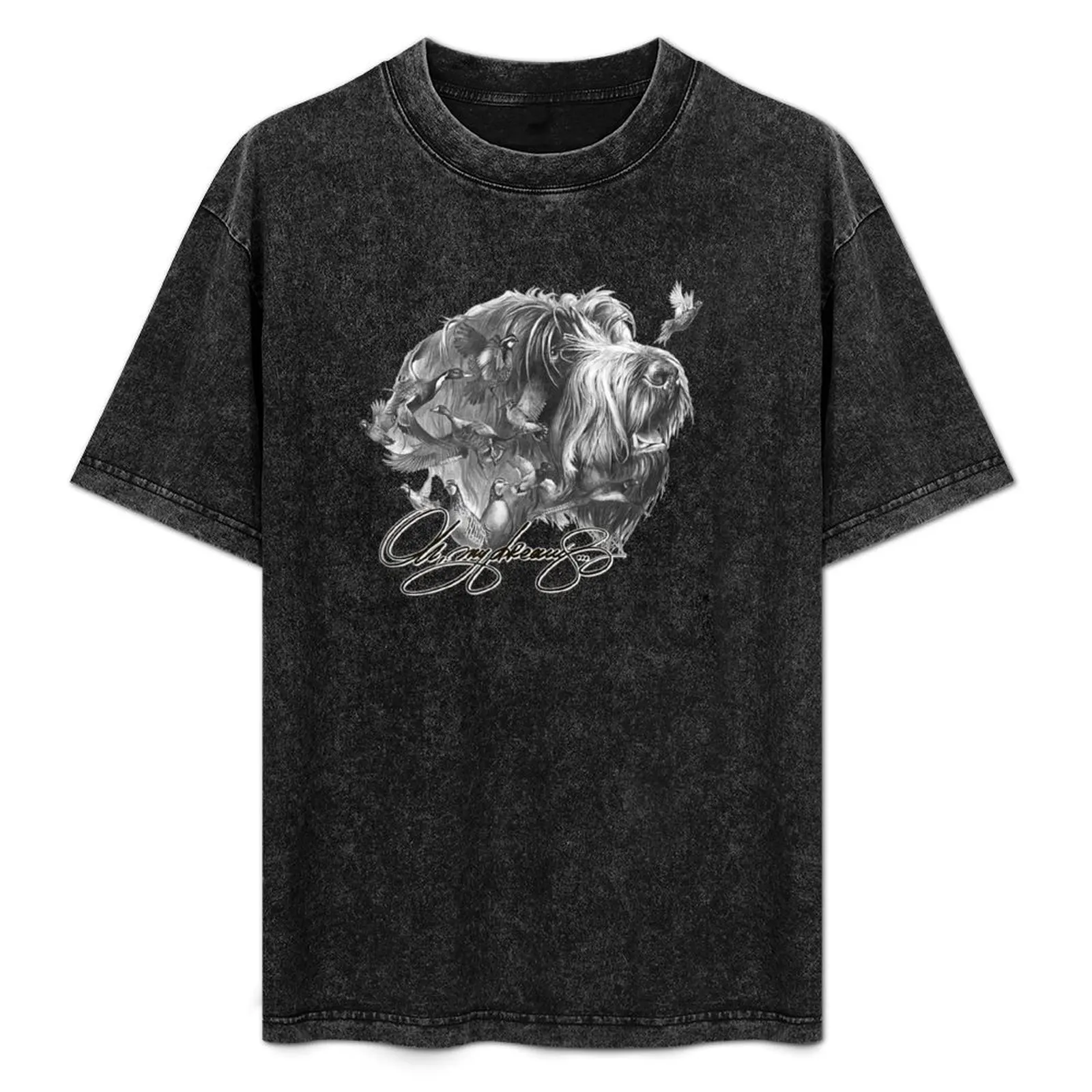 

Oh My dream - Wirehaired Pointing Griffon T-Shirt Soft Stretch Short Sleeve Top