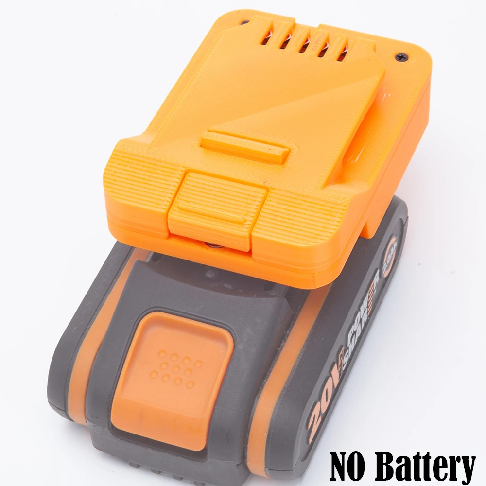 Battery Adapter for Worx 4PIN Lithium Convert to for Aldi FERREX 20V Power Drill Tool Accessories (No Battery)