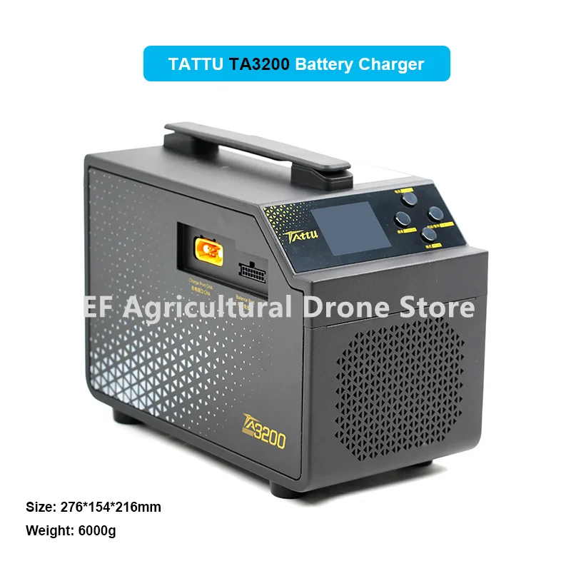 TATTU NEW TA3200 3200W Multifunctional Balancing Charger Dual Channel 6S-14S High Power for TATTU Battery