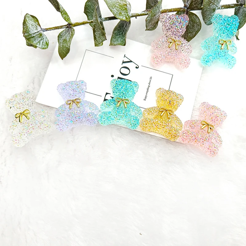 Glitter Bear Cabochons 4