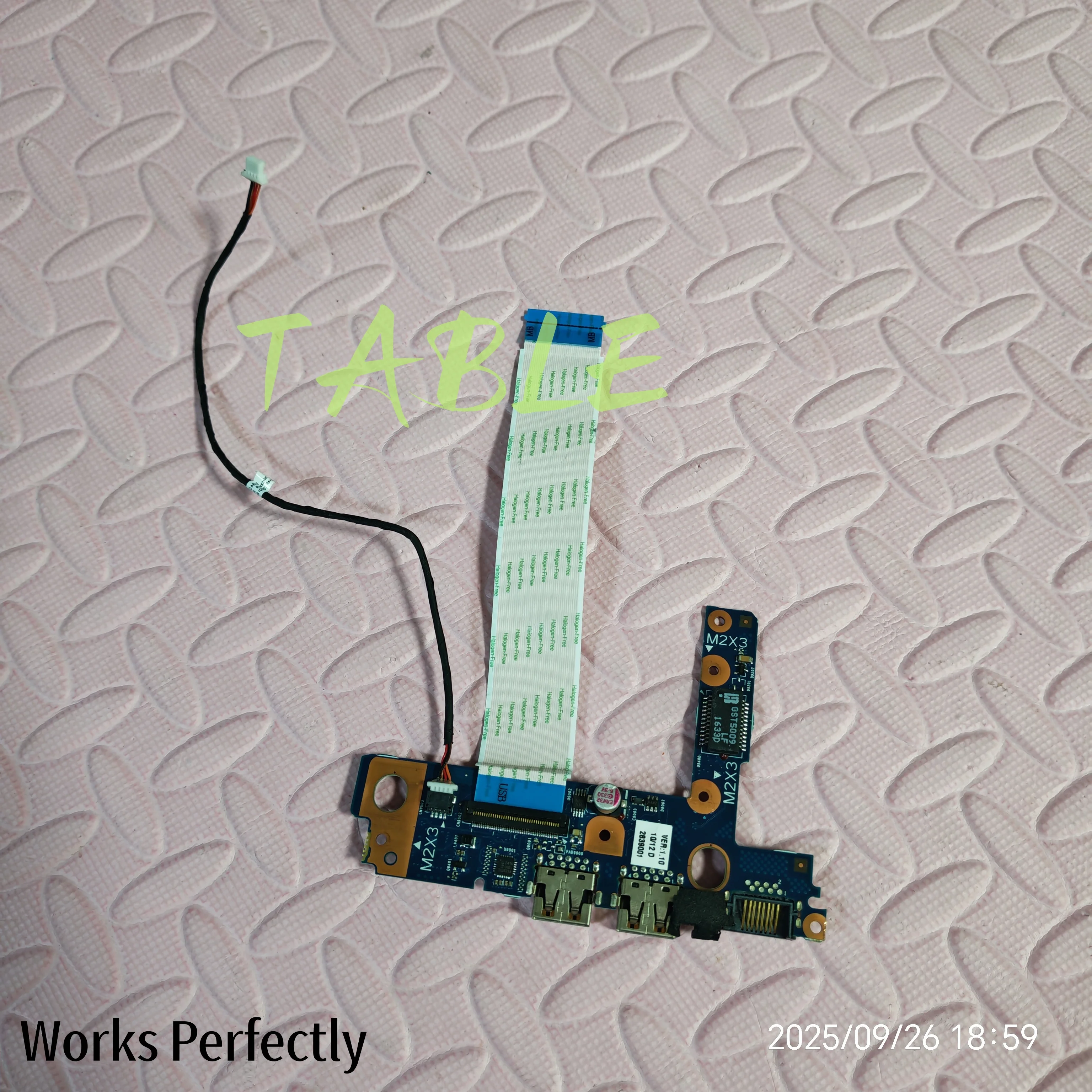 

For HP Ethernet USB Board Envy M7-u109dx W2k88ua 6050A2839001 100% Perfect Work