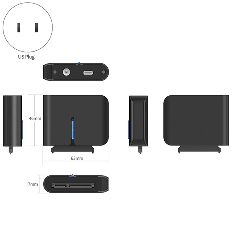 USB 3.0 SATA Cables Converter Male To 2.5/3.5 Inch HDD/SSD Drive Wire Adapter Wired Convert Cables US Plug