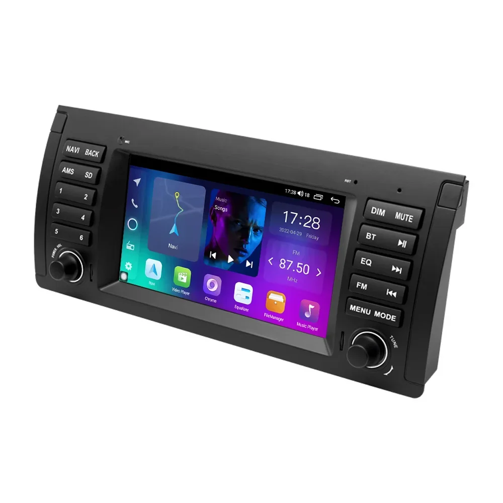 

7'' Android 13 8core Car Dvd Player 2k Diamond Screen Car Radio Smart Auto Carplay With Fm/Bt/DSP/4G Wifi For E39 2000-2006