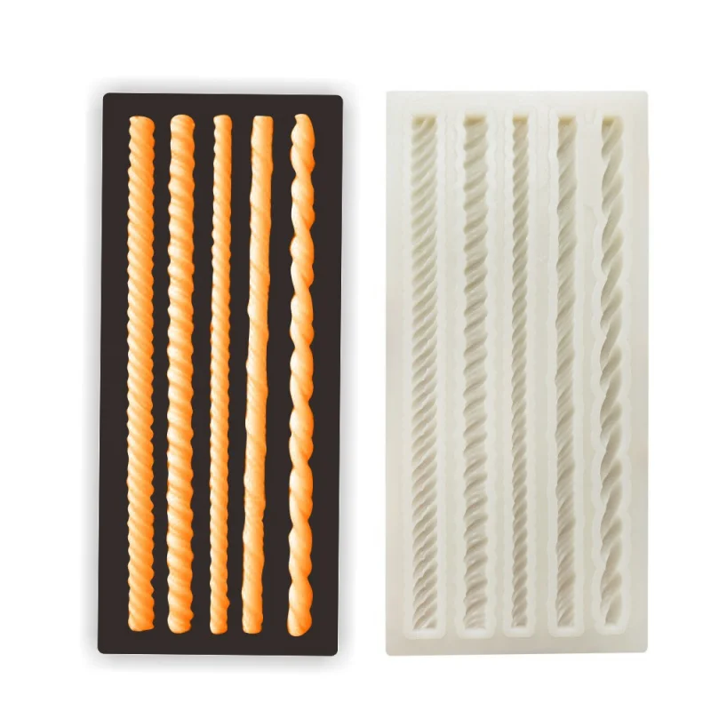 

Braiding String Silicone Mold Rattan Silicone Baking MolddiyHandmade Fondant Clay Chocolate Mould