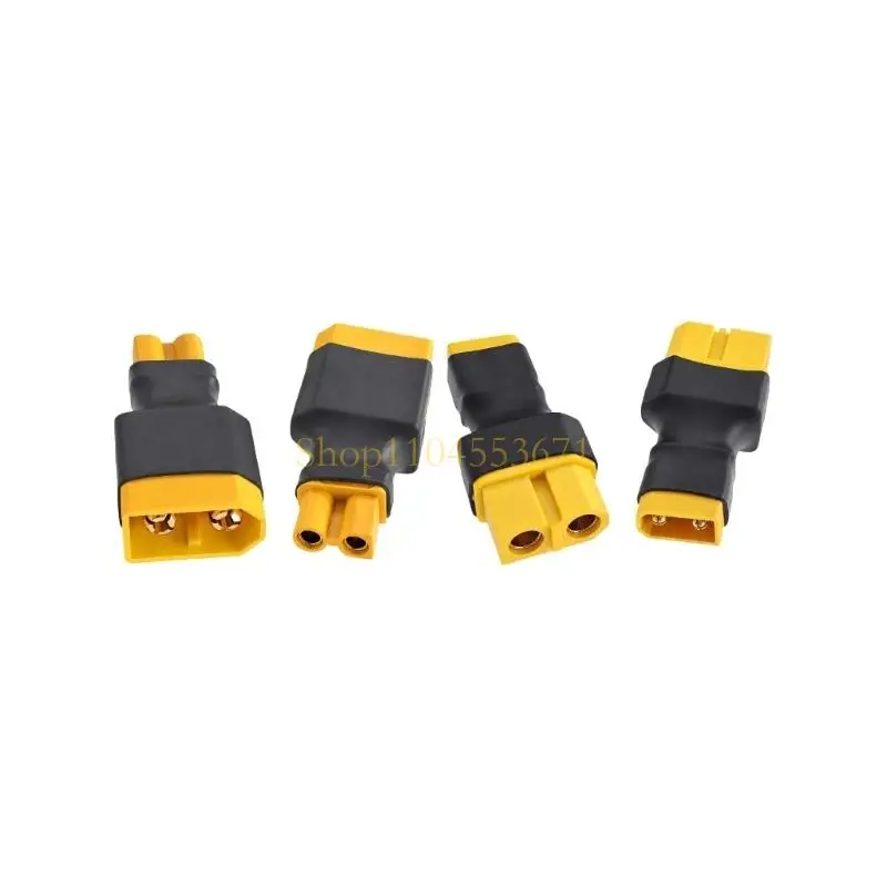 Best Seller XT30 to 60 Power Coupler with a Black Protective Center Sleeve for Model Aircraft, Vehicles, Boats, and FPV