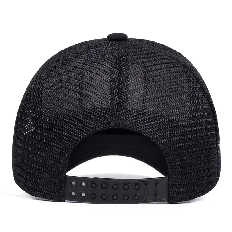 Unisex Snapback caps men Breathable Mesh hats for women Embroidery Bear Baseball Cap Man\'s Cotton Hip Hop Bone Trucker hat