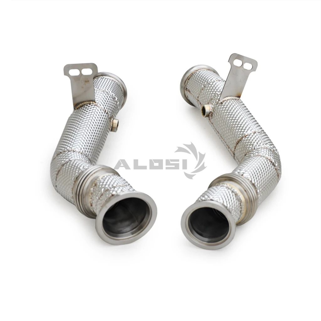 

Perfectly Customized Performance Exhaust Downpipe Specifically Designed for Mercedes benz AMG E43 3.0T 2017-2020