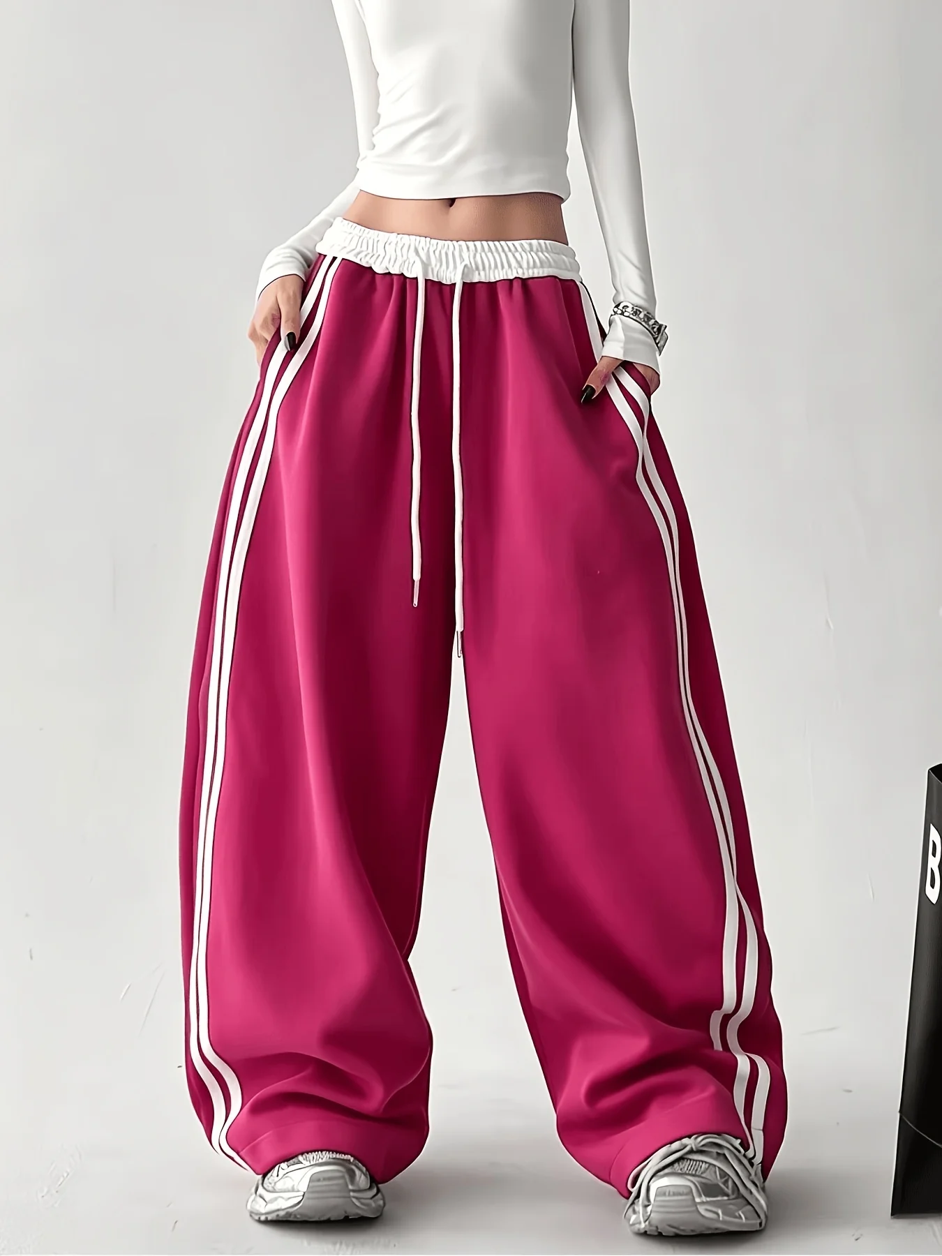 Herren Damen 3D-Druck Schnell Trocknende Hip-Hop Lange Hosen, Lässige Streetwear Sporthosen, Unisex Lockere Athletische Jogginghosen für das Training – Detail 5