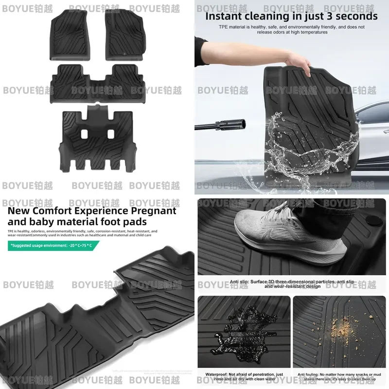 TPE Car Floor Mats for Stargazer 23 25 All Weather Waterproof Auto Liners Trunk Cargo Cover Custom Fit Interior Accessories