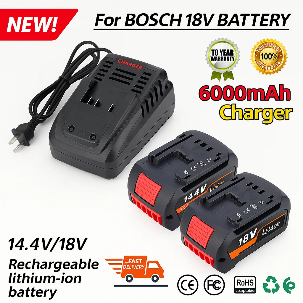 

18V For Bosch ProCORE Premium Series Replacement Battery New Battery Cell Suitable for BOSCH BAT609, BAT618, GBA18V8 8.0Ah