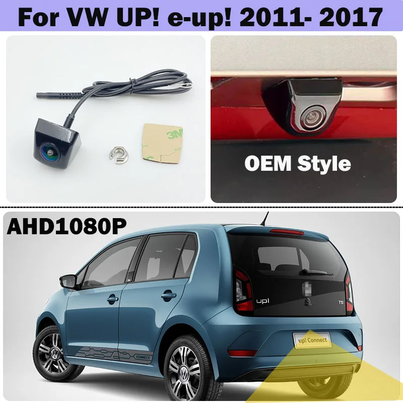 Car Rear Vieingw Reversing Camera For VW UP! e-up! 2011- 2017 HD Hd night vision AHD1080P high quality camera accessories