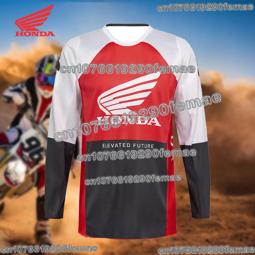 

Hot Selling Off Road Stunt Motorcycle Racing Jersey Long Sleeve Quick Dry Top for Mountain Bike Downhill and Daily Sports