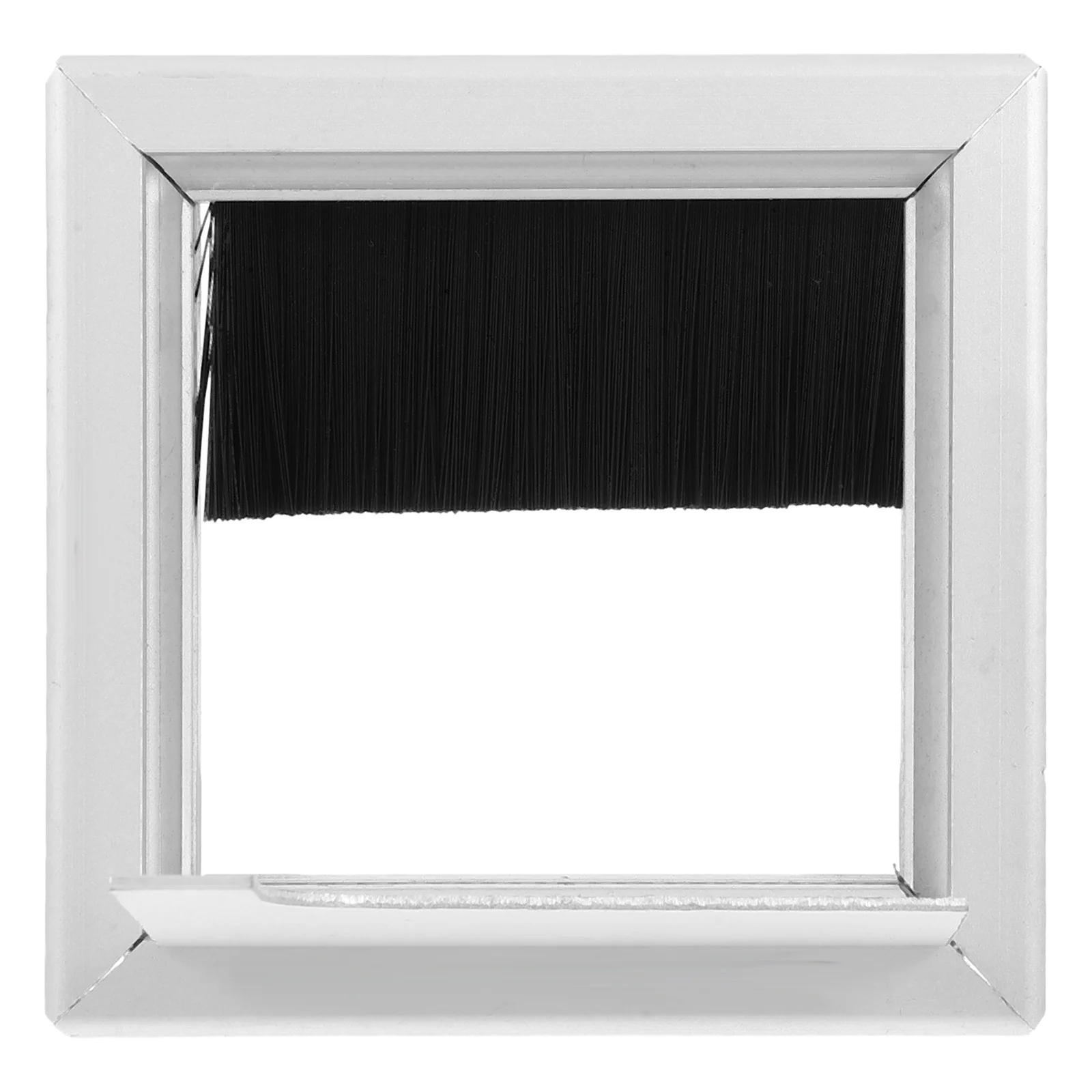 

Aluminum Alloy Cable Box Organizer Desk Cable Management Dust-Proof Threading Hole Cover For Computer Table Pc