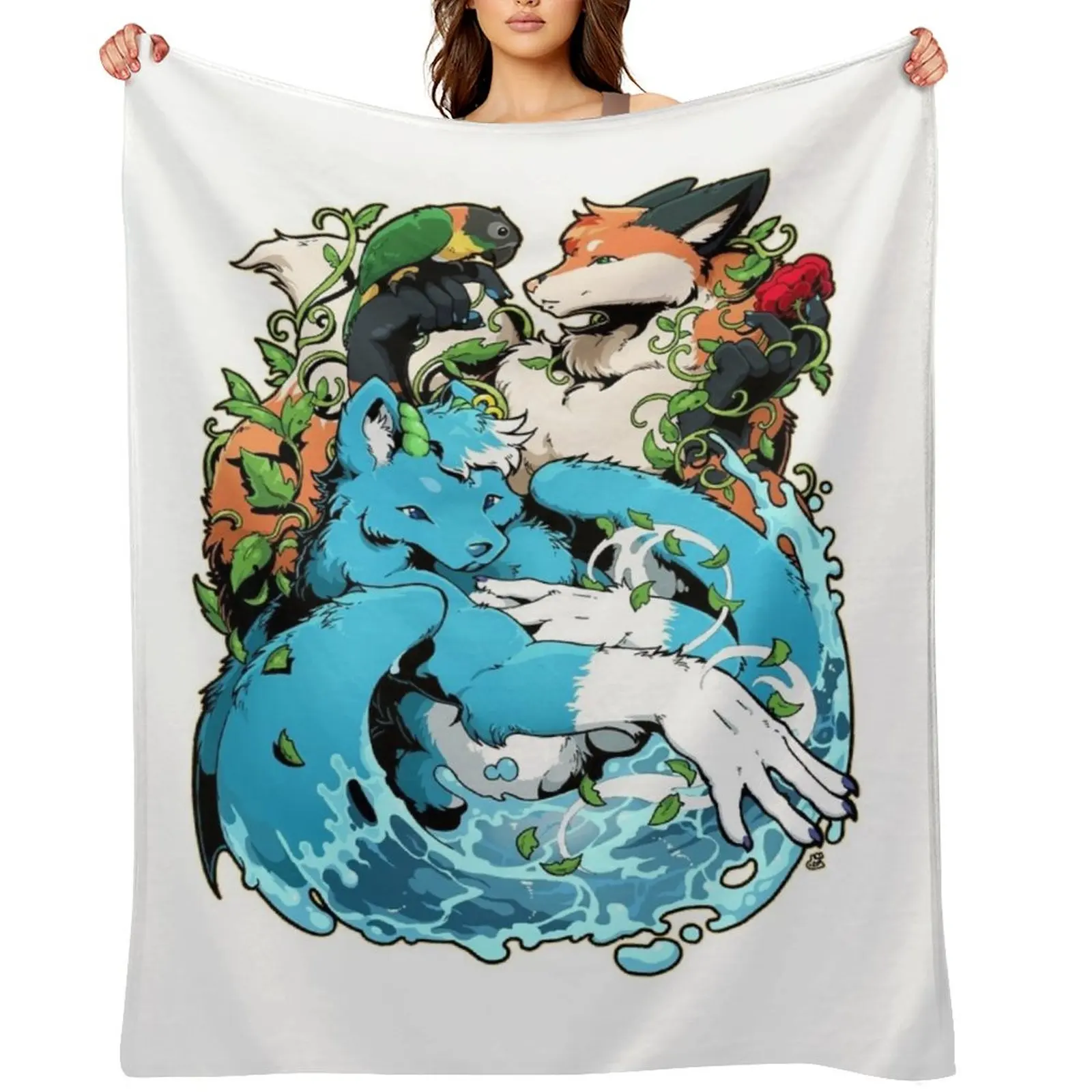 

Harmony Throw Blanket heavy to sleep Custom cosplay anime for sofa Blankets