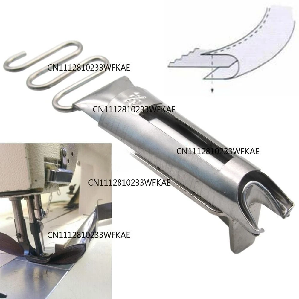 #KP-160 half to get Single Fold FOLDER Compatible with  JUKI LU-562/LU-563 DU-141  DU-1181 BROTHER B837 SINGER 111G  111W