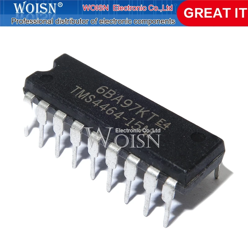 10PCS TMS4464-15NL TMS4464 DIP-16