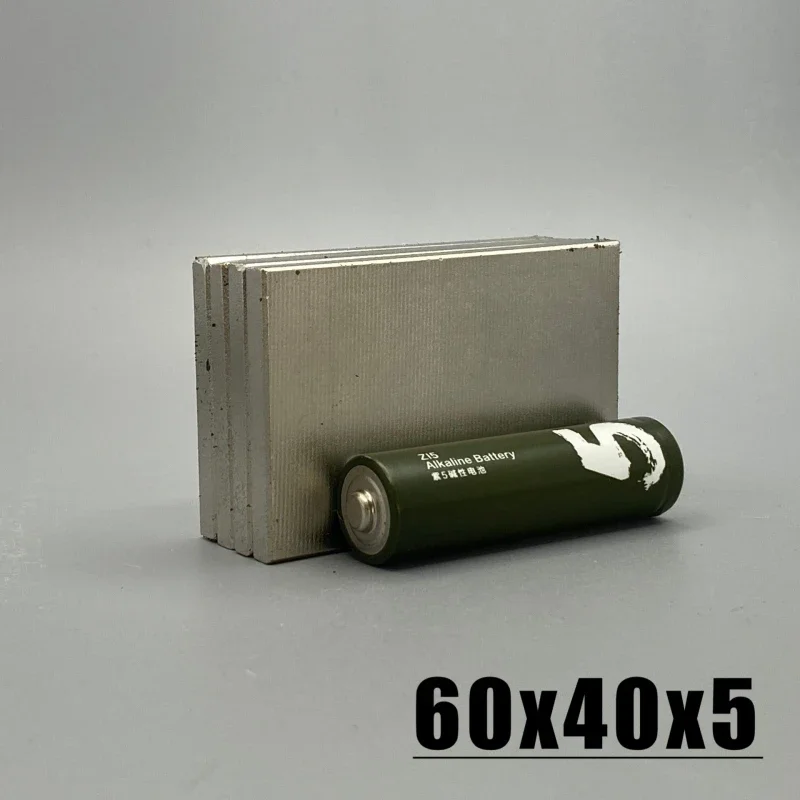 Fridge Tool Magnet 1/2/5/10/20pcs 60x40x5mm Block Shape Imane For Diy Craft Kitchen Office Whiteboard Garage 60*40*5mm