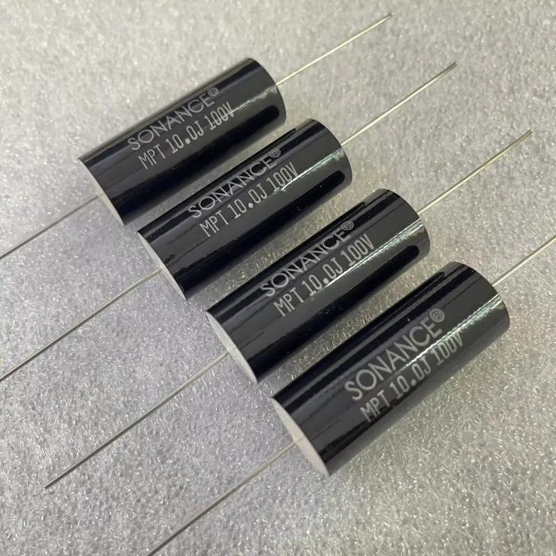 

10PCS/American S MPT Series 10UF100V Copper Leg Frequency Divider Infinite Film Capacitor