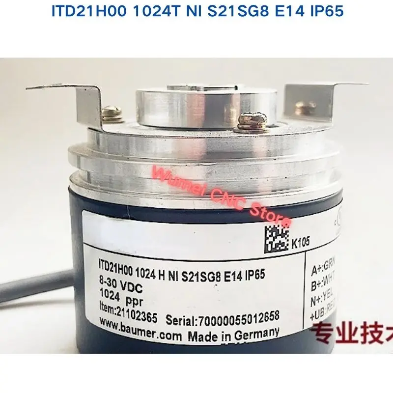 Brand new  ITD21H00 1024T NI S21SG8 E14 IP65/ITD21H001024TNIS21SG8E14IP65 photoelectric encoder 2048 4096T
