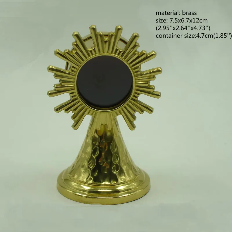 Reliquario sagrado para decoración del hogar, exquisita caja sagrada católica, regalo religioso cristiano de la iglesia del monstruo